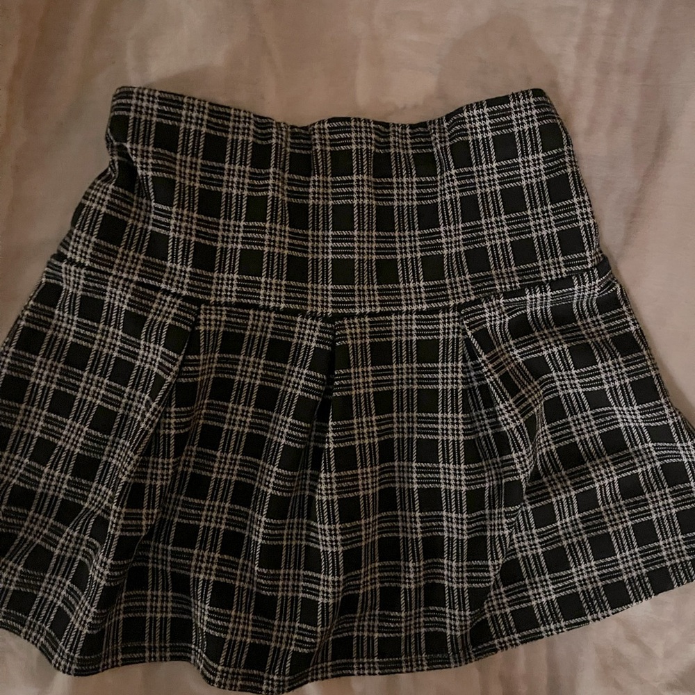 Plaid skirt
